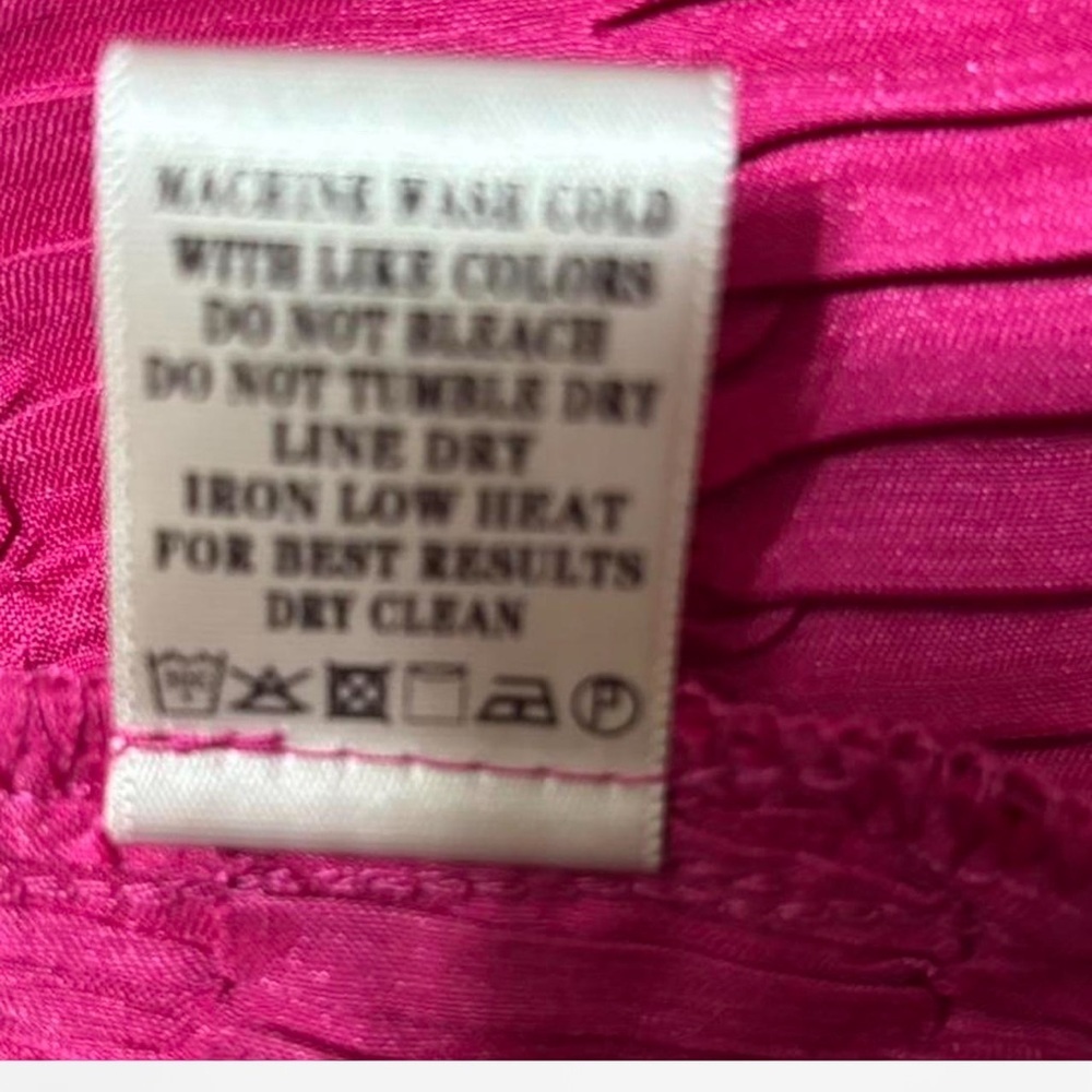 Love Riche Fuchsia Satin Mini Dress - Picture 7 of 7